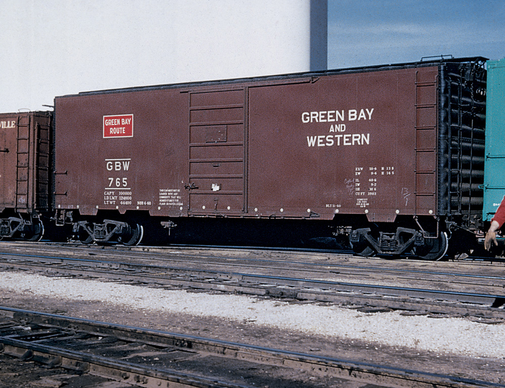 Green Bay & Western boxcar 765