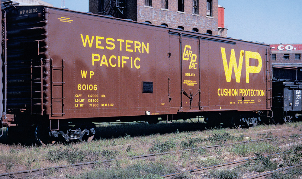Western Pacific boxcar 60106